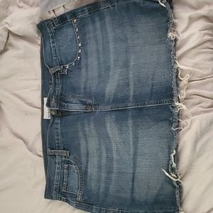 Size 14 Denim Mini Skirt